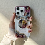 スタッズ付きニュアンススマホグリップ付きiPhoneケース￤【17Pro￤17Pro MAX￤17Airお作り可】￤【選べるカード】