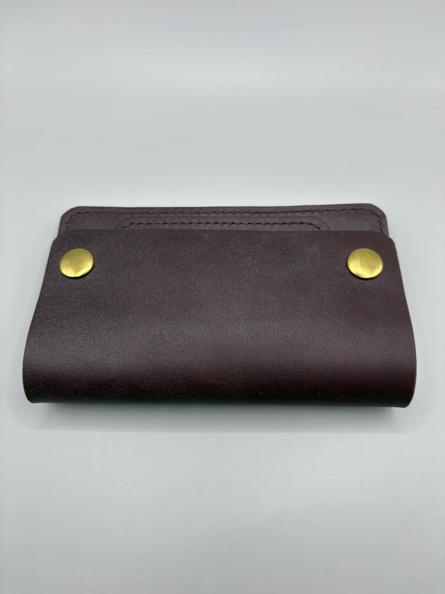 【値下げ】トラッカーウォレット　ラフィアン(ホーウィン社)① ミドルタイプトラッカーウォレット ラフィアン HORWEEN (ホーウィン社