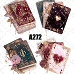 original sticker « no.A272 »     //     人物ステッカー オリジナルステッカー オリジナル人物ステッカー ステッカー cotton melody