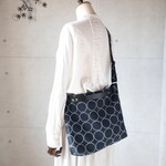 c・・・さま専用ご注文ページ・3WAYバッグ②（タンバリン・ネイビー×ブルー）ハンドメイド・ミナペルホネン生地使用