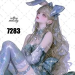 original sticker « no.7283 »     //     人物ステッカー オリジナルステッカー オリジナル人物ステッカー ステッカー cotton melody