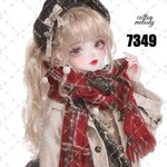 original sticker « no.7349 »     //     人物ステッカー オリジナルステッカー オリジナル人物ステッカー ステッカー cotton melody