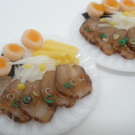 ラーメン屋さんのおつまみ☆プレート　樹脂粘土　ミニチュアフード