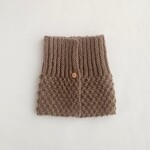 付け襟も♪ネックウォーマー　ココア２