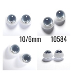 10584 ✤ 10/6mm ドール用アイチップ 3DTYPE