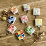 強力☆選べる！マグネットフック　タイル　かわいい　プチギフト　プレゼント　ラッピング　ステショナリー　文房具