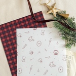 クリスマスデザインペーパー 20枚