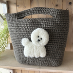 ビションフリーゼ　トート・ショルダーバッグ