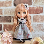 ブライス＊リカちゃん＊ドレスワンピース＆髪飾り