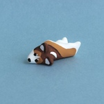 コーギー（ひっくり返る）