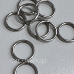 20×1.8ミリ　stainless steel  まるかん リング