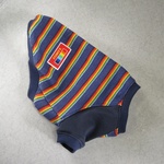 ☆Sale☆M（胸40）レインボーボーダーのシンプル袖付き♪