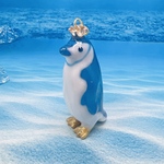 ヒゲペンギンの立体キーホルダー