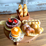 ✩°｡⋆ミニチュアパン8点と、チョコレートタルトのセット✩°｡⋆