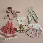 【コーデセット】22センチドール☆アウトフィット☆ハッピーバッグ