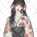 ℳ. xoxoshop オリジナル人物ステッカー
