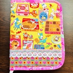 ロルバーンが入る手帳ポーチ　マルチポーチ　はいから横丁　お菓子缶柄