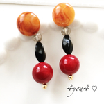 《再販》大ぶり vintage pierce