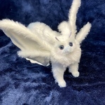 アートドール ユキバネ 淡雪 【なつお】 ぬいぐるみ ハンドメイド 幻獣