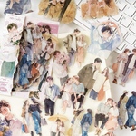 人物シール・LOVERS・海外シール・コラージュ素材・30枚入【m】