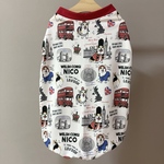 [出来上がり品　Mサイズ] コーギー×イギリス柄タンクトップ