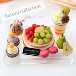 【限定品】Autum Collection Box③ミニチュア　ミニチュアスイーツ　フェイクフード　フェイクスイーツ　栗　ケーキ　ラフランス　サントノーレ　いちご　パフェ　シャインマスカット　秋