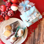 ☆クリスマスプレゼントに☆「シマエナガさんのミニトートバッグ」焼菓子入りミニトートバッグ☆