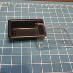 2セット　約21×14mm EP9 ミニチュア　フードパック ドールハウス テイクアウト容器 