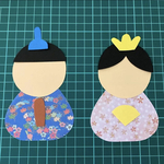 専用ページ　元保育士が作る春の壁面製作キットひな祭り着物付き幼稚園　保育園　