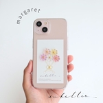 New!!【全機種対応】フラワーブーケ iPhoneケース スマホケース iPhone Android Galaxy Xperia OPPO