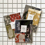 インドブロックプリント はぎれセット天然染料生地 50g入り 端切れ 鳥 りす 虎 タイガー ファブリック