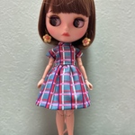みさばぁの手縫いのドール服