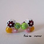 ミルフィオリのピアス