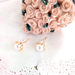 ハート♡ハート♡パールピアス