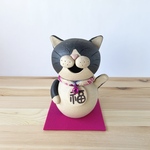 福猫　小（招き猫）　右手招き