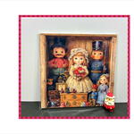 おもちゃ屋さんのクリスマス＊ペーパーセット＊大きめ折り紙＊柄違い10枚＊オリジナル