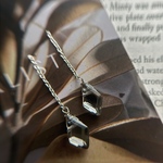 【在庫限り】4pcs)4061)ビーズタッセル)gray)#1g