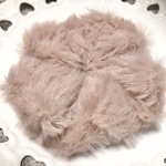 💓sale300円💓くすみピンクファー❤︎プレーンシュシュ✨
