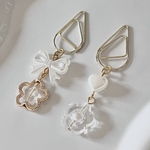 【クリップチャーム 2点セット】 gold perl⟡.·*. 