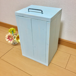 西海岸スタイル キュートシャビーゴミ箱