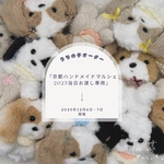 うちの子オーダー (シーズーのあかちゃん)『京都ハンドメイドマルシェ当日お渡し専用』