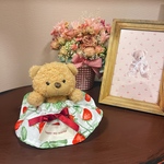 HappyBear(Bear/brown❁いちごワンピース🍓)