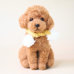 いつでもいっしょ♪ ふわふわ大きなレッドトイプードル　犬のぬいぐるみ　ギフト