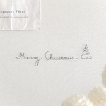 Merry Christmas ④＊ ワイヤーアート 壁飾り