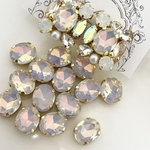 《12こ入り》A級・8×10mm ライトベージュAB オーバル  