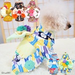 再再販☺ 着物 きもの 和服 和装 和柄 極小犬 パピー 超小型犬 小型犬 犬 猫 ペット 服 犬服 猫服 犬の服 猫の服 かわいい 古典柄 つまみ細工 年賀状 お正月 P629 P630-P647