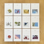 《送料無料》2022年 お花のカレンダー ポストカードサイズ