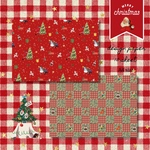 【Christmas patchwork】デザインペーパー　10枚