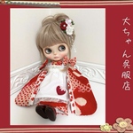 和裁師が仕立てるブライス着物❣️絞り着物とエプロン❣️