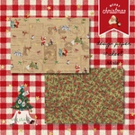 【vintage Christmas】デザインペーパー　10枚